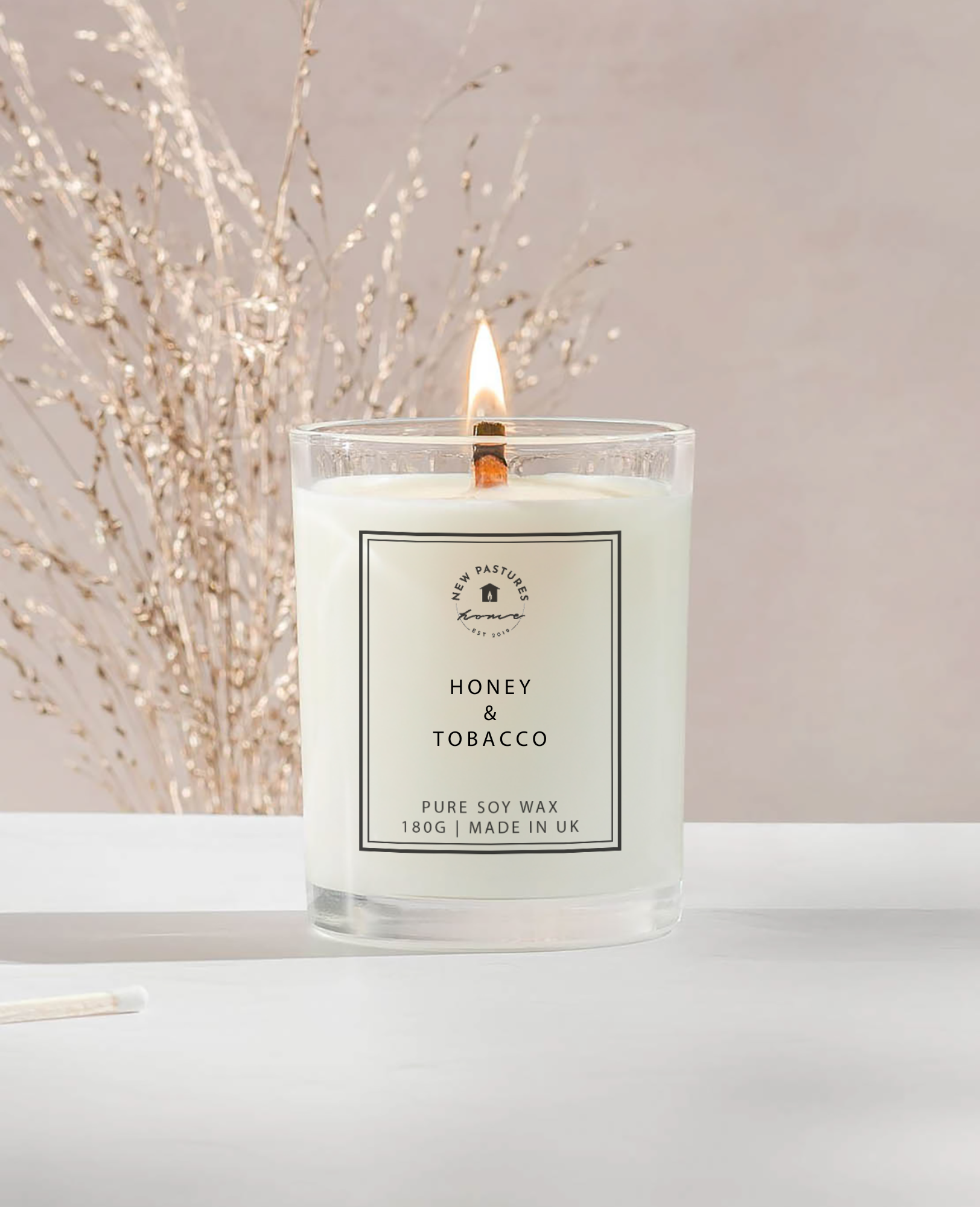 Honey & Tobacco - Classic Candle