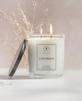 Lavender (Essential Oil) - Deluxe Candle