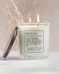 Thoughtful Name Candle - Deluxe