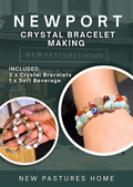 Crystal Beaded Bracelet Making Workshop - Saturday 17th October (3pm Start)