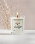 Engagement Personalised Candle