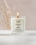 Wedding Personalised Candle