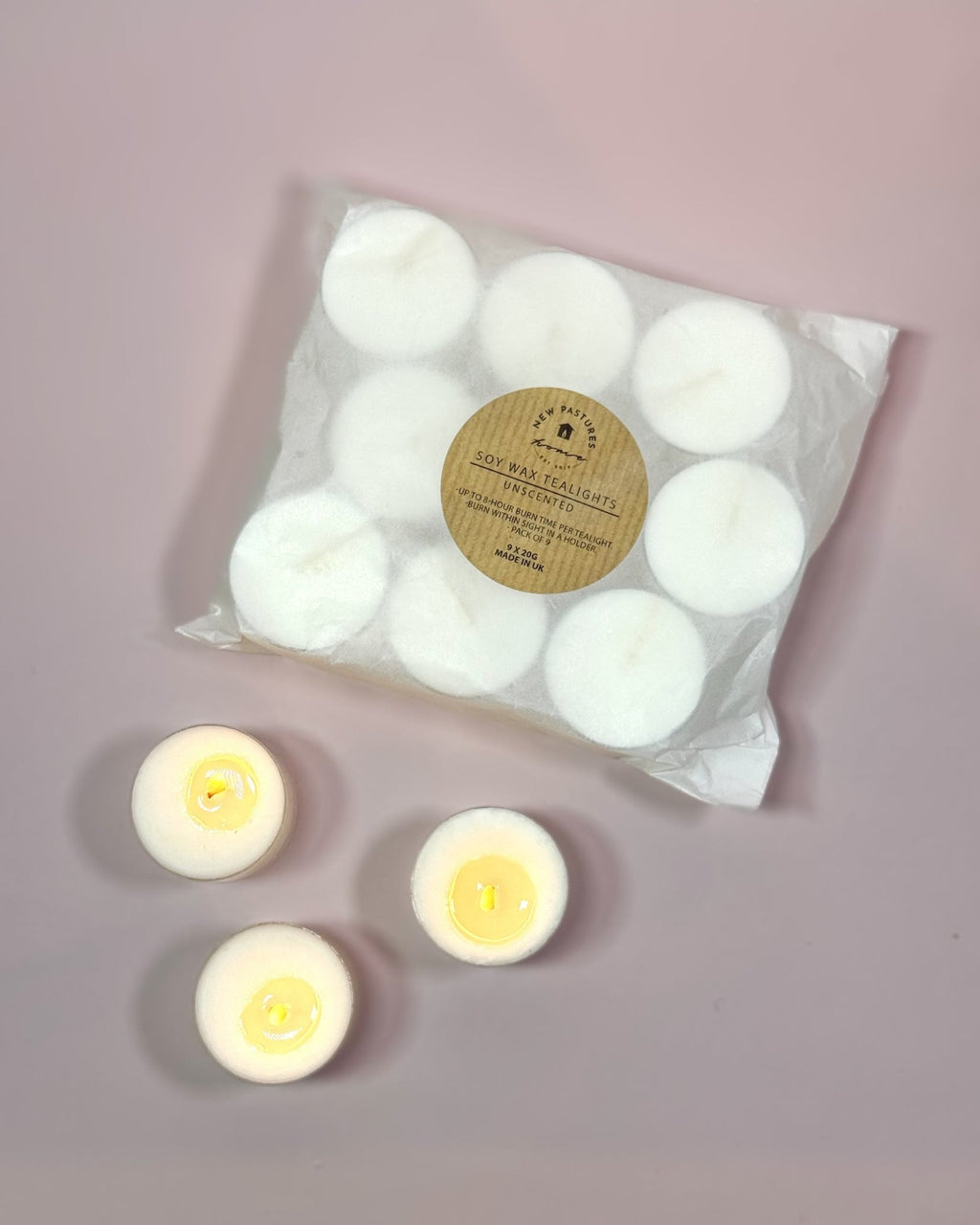 Unscented - Tealights - New Pastures Home